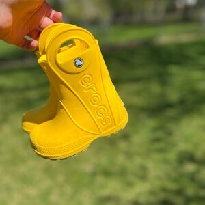 Crocs rain boots